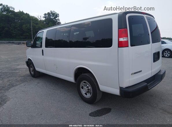 1GAWGEFG3K1326419 2019 CHEVROLET EXPRESS White Задня ліва чверть