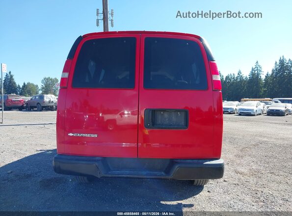 1GAWGEFG4H1101824 2017 CHEVROLET EXPRESS Red 