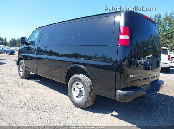 1GAWGEFG4J1289105 2018 CHEVROLET EXPRESS Black Հետևի ձախ
