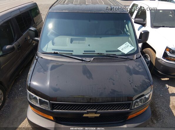 1GAWGEFG4J1289105 2018 CHEVROLET EXPRESS Black Սարքավորումների վահանակի տեսք