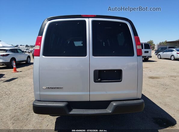 1GAWGEFG6K1287258 2019 CHEVROLET EXPRESS Silver 
