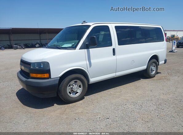 1GAWGEFG7K1282361 2019 CHEVROLET EXPRESS White Przód lewy