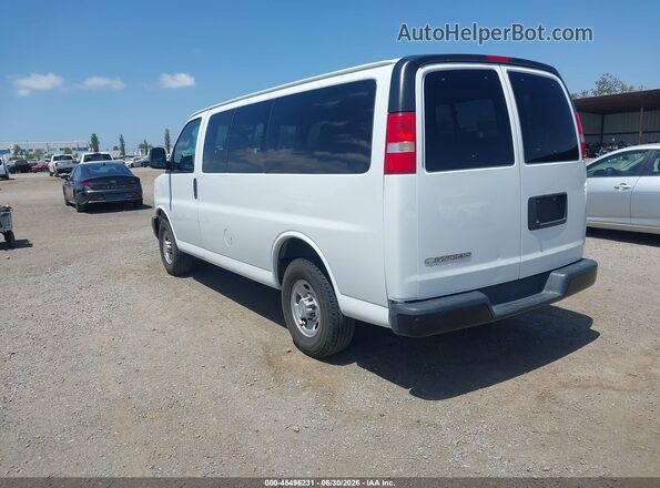1GAWGEFG7K1282361 2019 CHEVROLET EXPRESS White Tył lewy