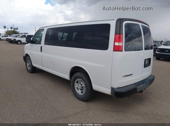 1GAWGEFG8K1184682 2019 CHEVROLET EXPRESS White Rear left