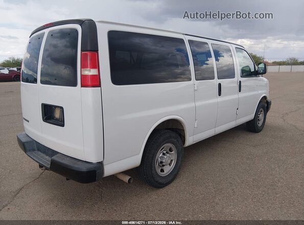 1GAWGEFG8K1184682 2019 CHEVROLET EXPRESS White Rear right