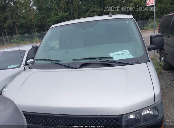 1GAWGEFG8K1282224 2019 CHEVROLET EXPRESS Silver Սարքավորումների վահանակի տեսք