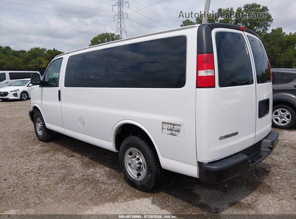 1GAWGEFG8K1334080 2019 CHEVROLET EXPRESS White Հետևի ձախ
