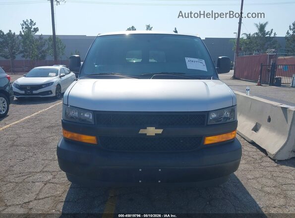 1GAWGEFGXK1341659 2019 CHEVROLET EXPRESS Silver 