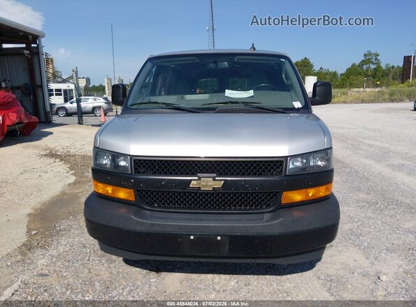 1GAWGEFP0P1112740 2023 CHEVROLET EXPRESS Silver Սարքավորումների վահանակի տեսք