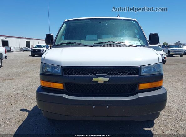 1GAWGEFP9P1108279 2023 CHEVROLET EXPRESS White Вид щитка приладів