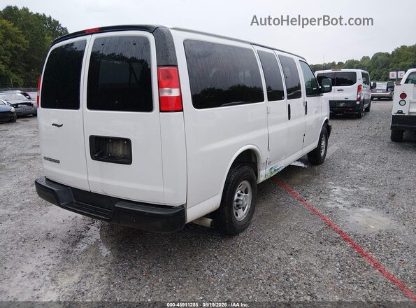 1GAWGEFPXL1256449 2020 CHEVROLET EXPRESS White Rear right