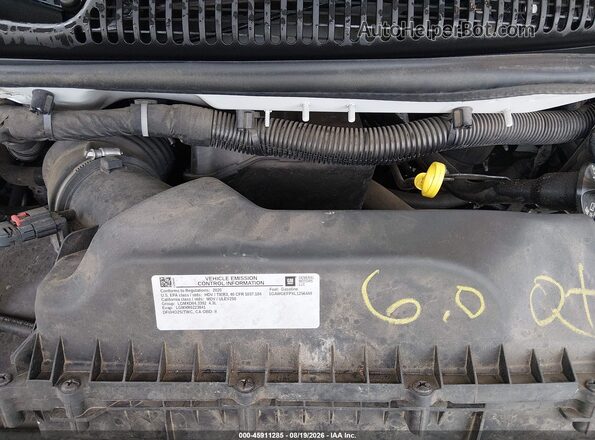 1GAWGEFPXL1256449 2020 CHEVROLET EXPRESS White Rear view