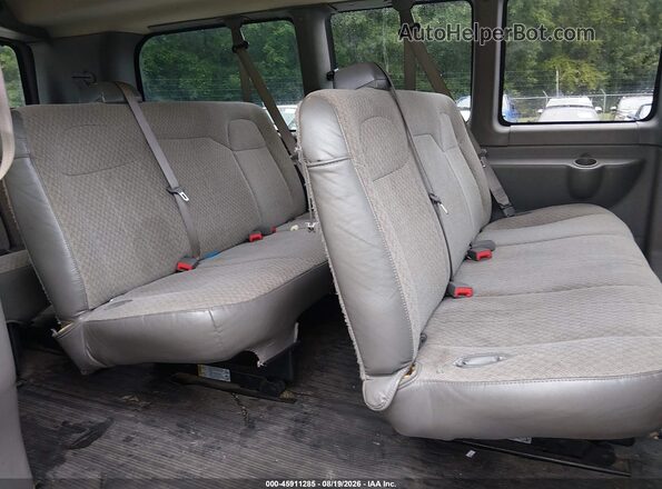 1GAWGEFPXL1256449 2020 CHEVROLET EXPRESS White VIN sticker view
