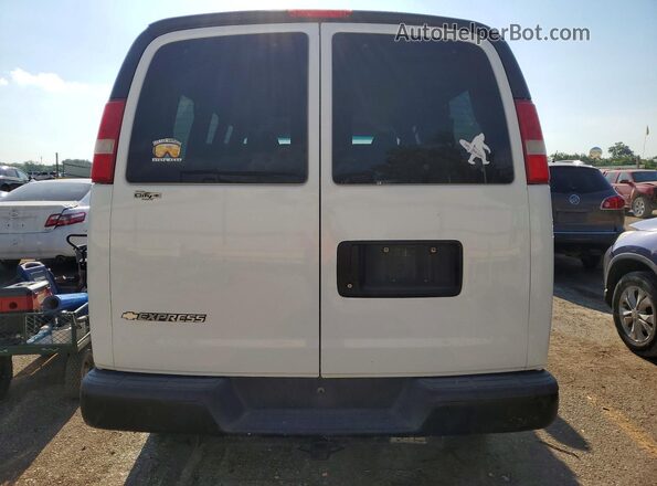 1GAZGLFG4H1132489 2017 CHEVROLET EXPRESS White Vista trasera