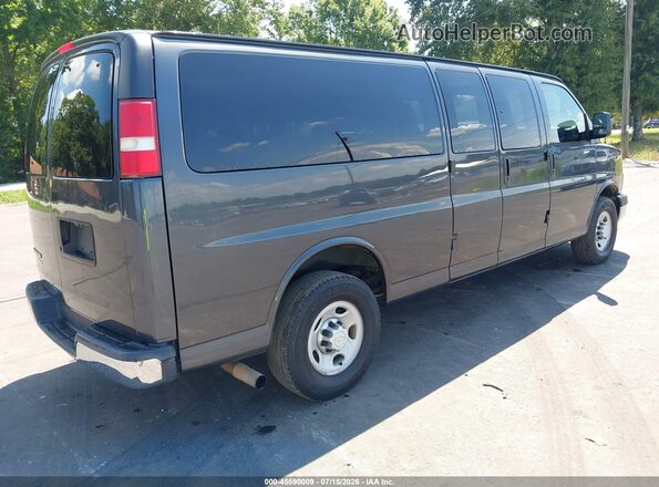 1GAZGNFF6G1253302 2016 CHEVROLET EXPRESS Gray Задня права чверть
