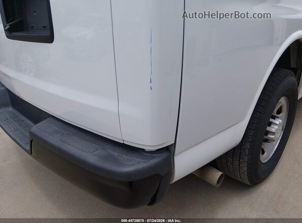 1GAZGNFG1K1345595 2019 CHEVROLET EXPRESS White Rear interior view