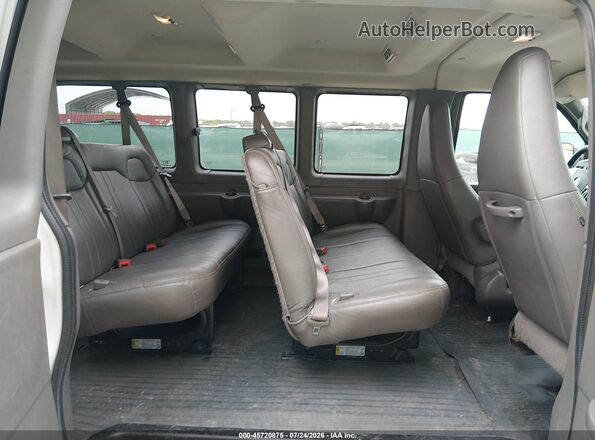 1GAZGNFG1K1345595 2019 CHEVROLET EXPRESS White VIN sticker view