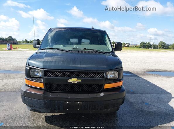 1GAZGNFG2H1268597 2017 CHEVROLET EXPRESS Dark Blue 
