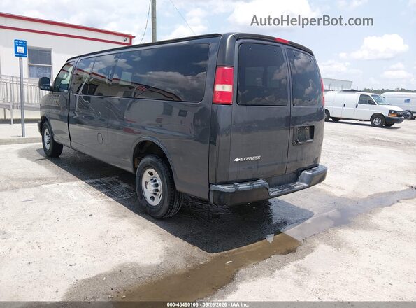 1GAZGNFG2H1269202 2017 CHEVROLET EXPRESS Dark Blue Trasero izquierdo