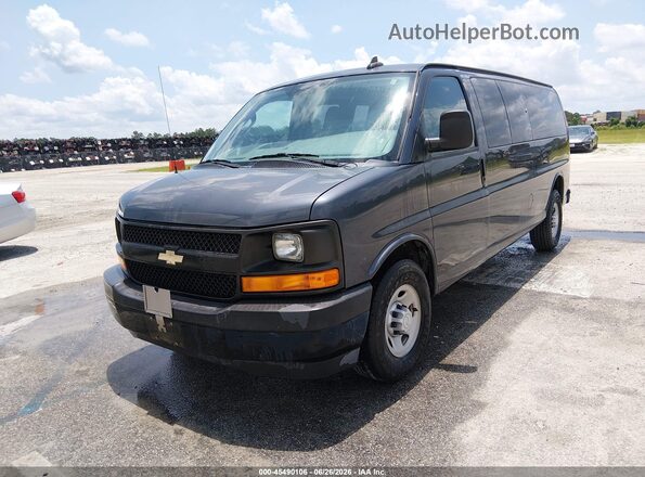 1GAZGNFG2H1269202 2017 CHEVROLET EXPRESS Dark Blue Vista tres cuartos delantera izquierda