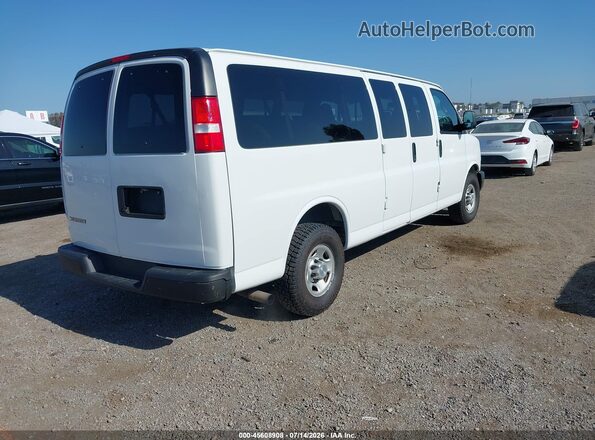 1GAZGNFG2K1328885 2019 CHEVROLET EXPRESS Белый Задняя правая четверть