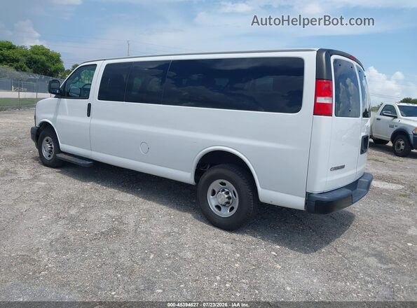 1GAZGNFG2K1334007 2019 CHEVROLET EXPRESS White Задня ліва чверть