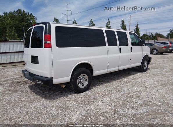 1GAZGNFG3L1235374 2020 CHEVROLET EXPRESS White Tył prawy
