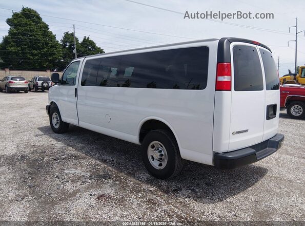 1GAZGNFG3L1235374 2020 CHEVROLET EXPRESS White Tył lewy