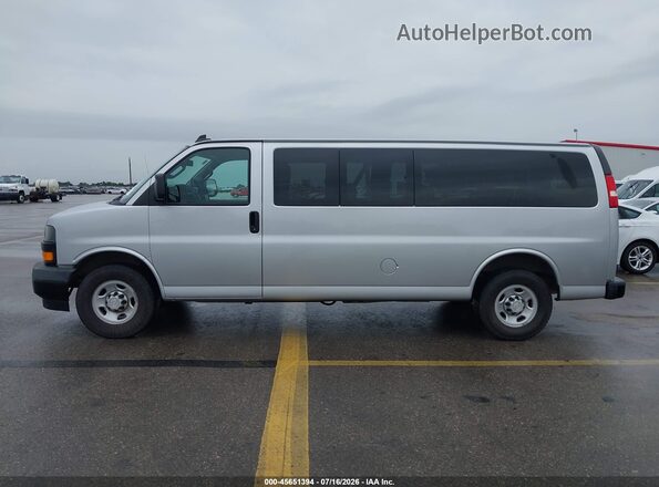 1GAZGNFG4K1333683 2019 CHEVROLET EXPRESS Серебряный Панорамный вид салона 360°