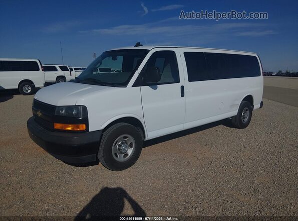 1GAZGNFG4L1116894 2020 CHEVROLET EXPRESS White Przód lewy