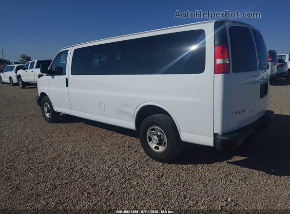 1GAZGNFG4L1116894 2020 CHEVROLET EXPRESS White Tył lewy