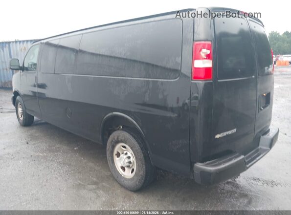 1GAZGNFG5K1330730 2019 CHEVROLET EXPRESS Black Հետևի ձախ