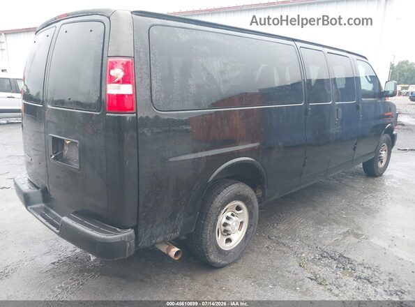 1GAZGNFG5K1330730 2019 CHEVROLET EXPRESS Black Հետևի աջ
