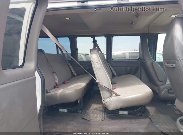 1GAZGNFG6K1355071 2019 CHEVROLET EXPRESS White VIN sticker view