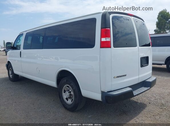 1GAZGNFG6K1355071 2019 CHEVROLET EXPRESS White Rear left