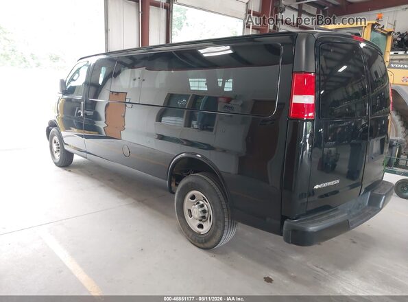 1GAZGNFG6L1254632 2020 CHEVROLET EXPRESS Black Rear left