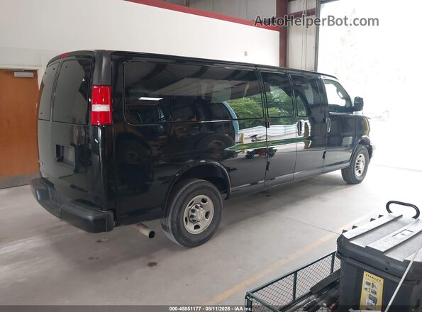 1GAZGNFG6L1254632 2020 CHEVROLET EXPRESS Black Rear right
