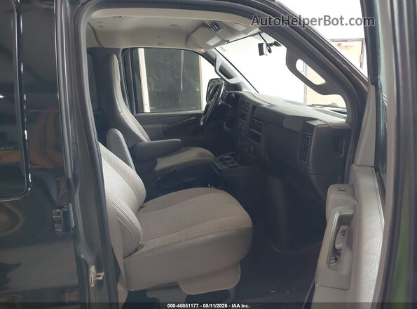 1GAZGNFG6L1254632 2020 CHEVROLET EXPRESS Black Front interior view
