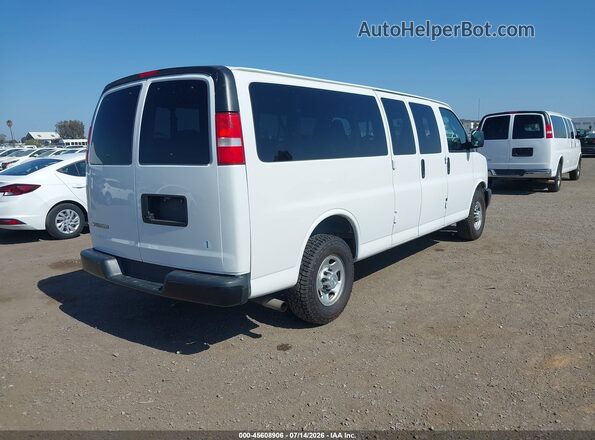 1GAZGNFG7K1360036 2019 CHEVROLET EXPRESS White Հետևի աջ