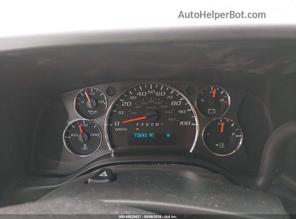 1GAZGNFG8K1333069 2019 CHEVROLET EXPRESS White Vista de los asientos traseros