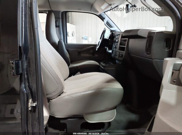1GAZGNFP2L1256264 2020 CHEVROLET EXPRESS Black Front interior view