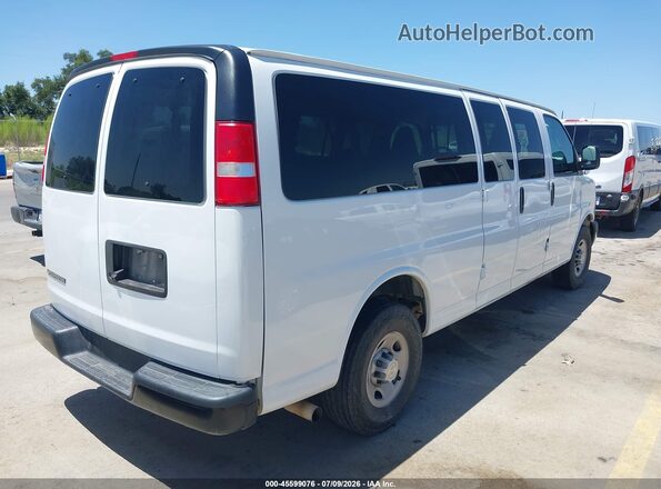 1GAZGNFP2L1256801 2020 CHEVROLET EXPRESS Белый Задняя правая четверть