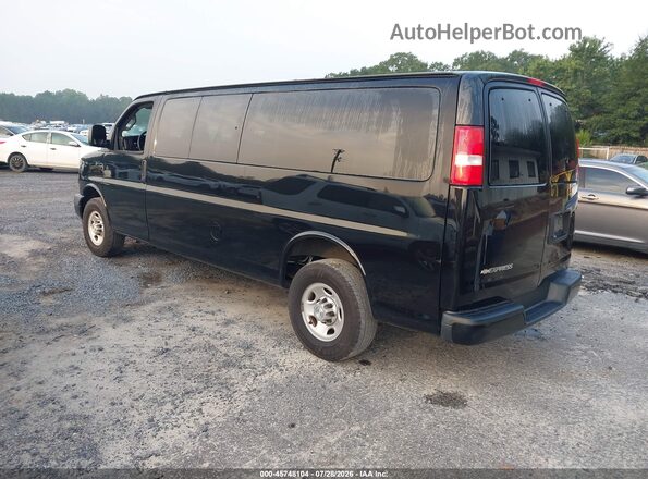 1GAZGNFP3M1154022 2021 CHEVROLET EXPRESS Black Tył lewy