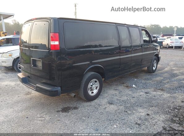 1GAZGNFP3M1154022 2021 CHEVROLET EXPRESS Black Tył prawy