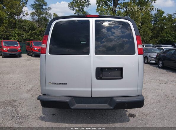 1GAZGNFP4L1256332 2020 CHEVROLET EXPRESS Silver 