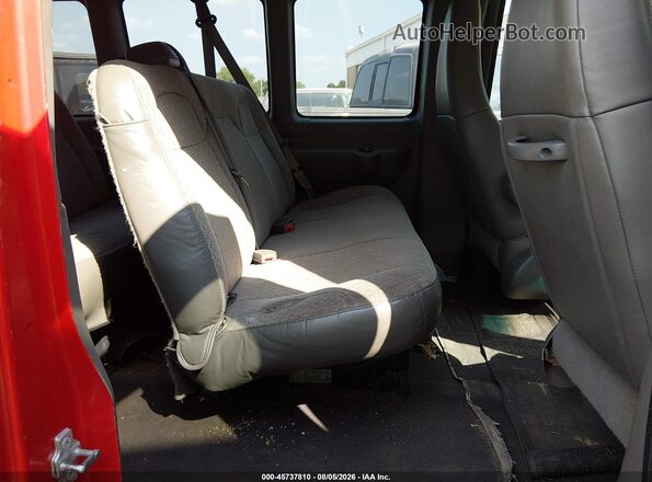 1GAZGNFP4L1256377 2020 CHEVROLET EXPRESS Красный Вид наклейки с VIN-кодом