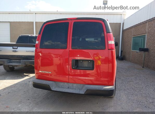 1GAZGNFP4L1256377 2020 CHEVROLET EXPRESS Красный 
