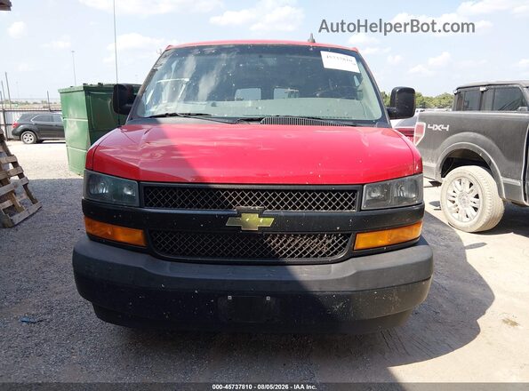 1GAZGNFP4L1256377 2020 CHEVROLET EXPRESS Красный 