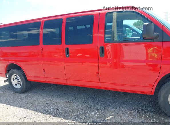 1GAZGNFP5M1152417 2021 CHEVROLET EXPRESS Red 360 interior view
