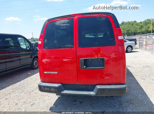 1GAZGNFP5M1152417 2021 CHEVROLET EXPRESS Red 